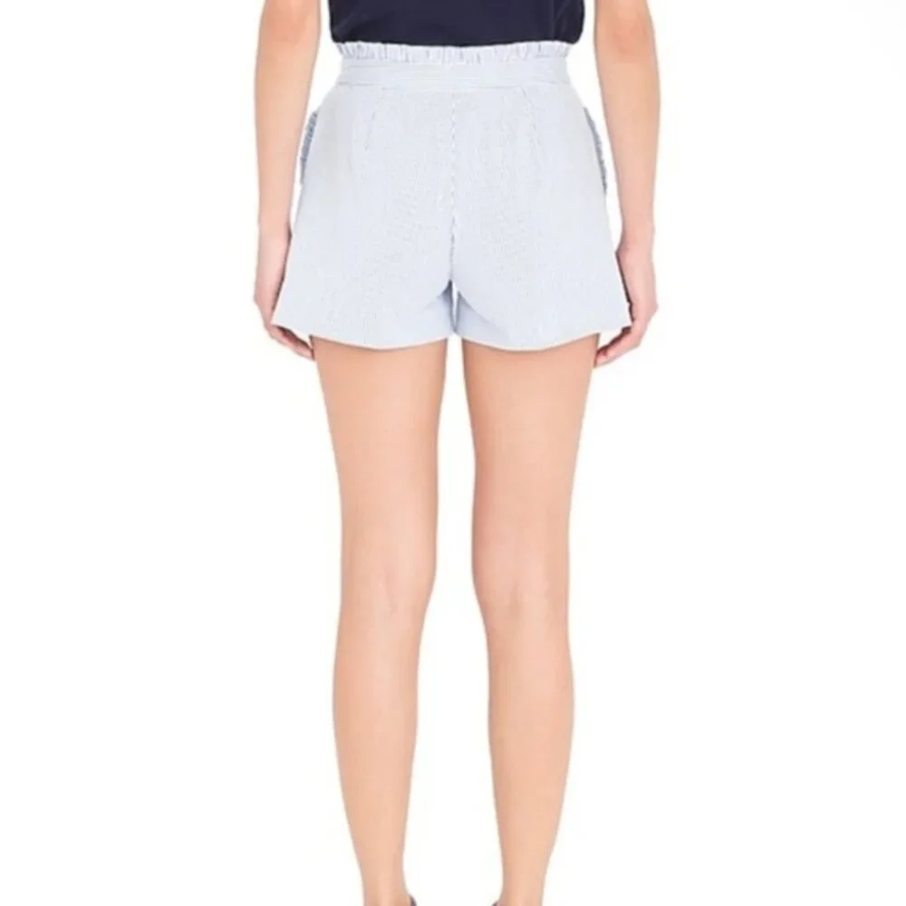 BOGO J. Crew Factory Seersucker Ruffle Shorts - Picture 2 of 8